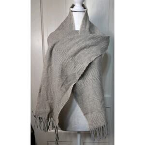 IL Moro Firenze Wool Cashmere Scarf Italy Woven Luxurious (837)